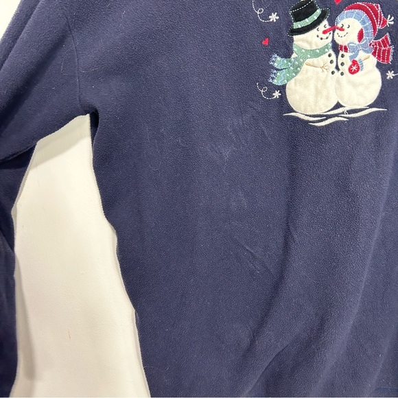 UGLY CHRISTMAS SWEATER collared crewneck sweater A26 - Picture 6 of 6